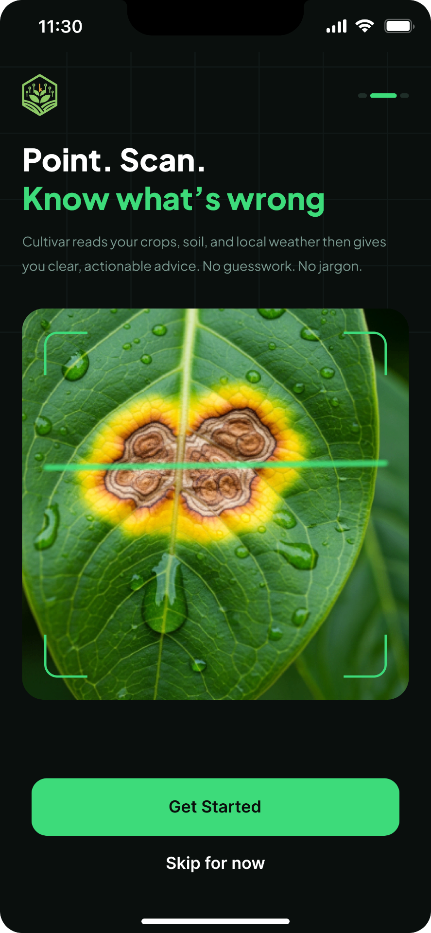Splash & Onboarding, screen 3